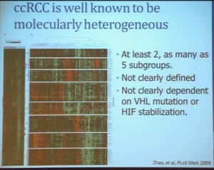 7 ccRCc is well known to be molecuallry heteroge